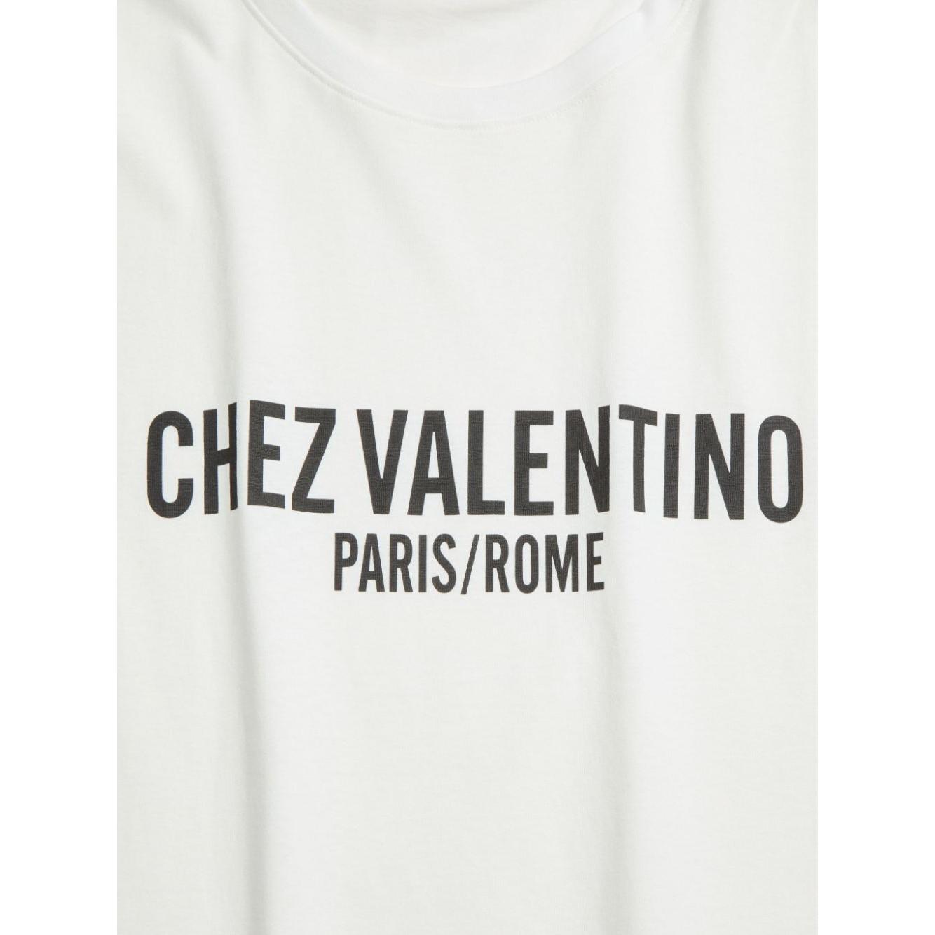 Valentino T-shirts and Polos White Topwear Valentino Beige