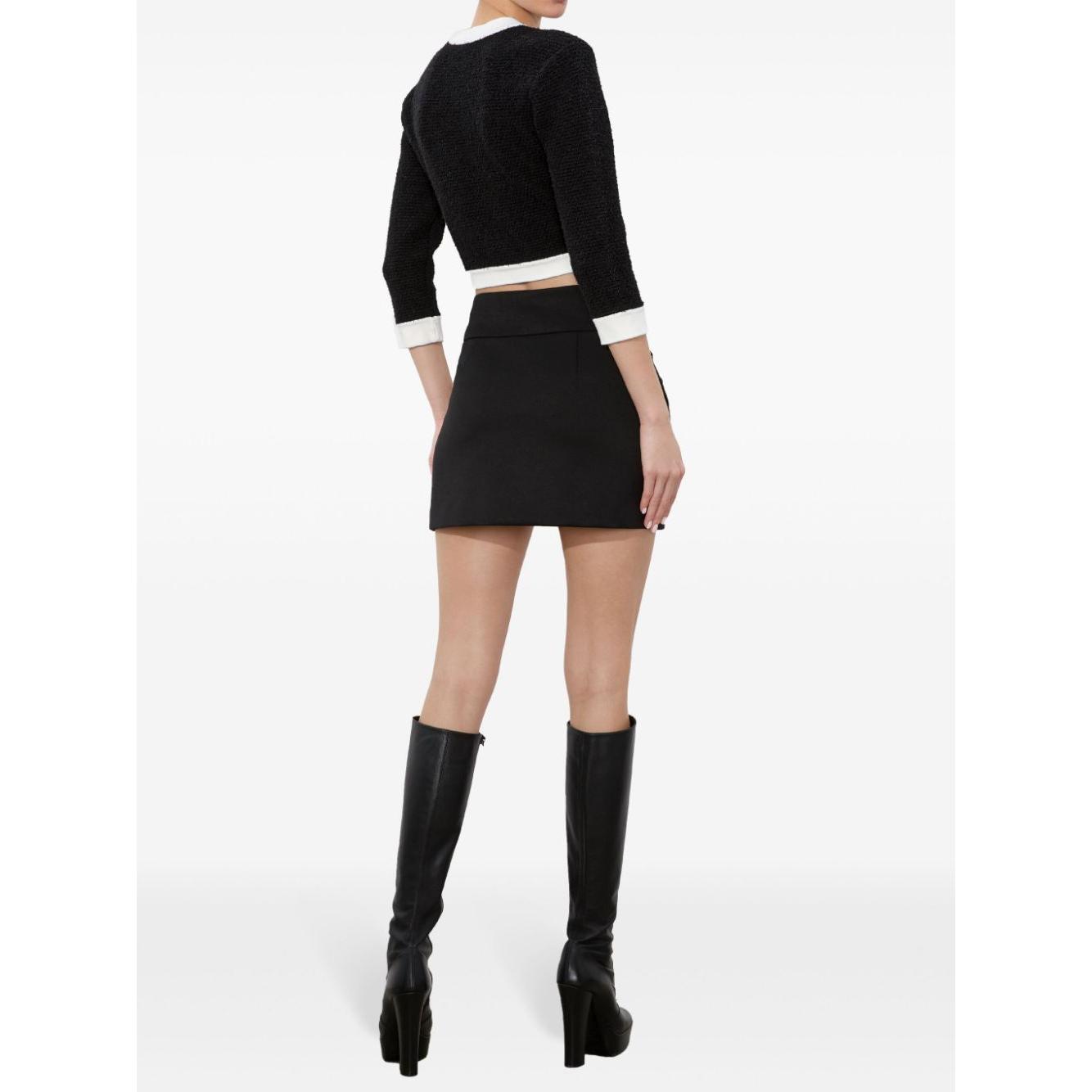 Alice + Olivia Jackets Black Jackets Alice + Olivia White Smoke