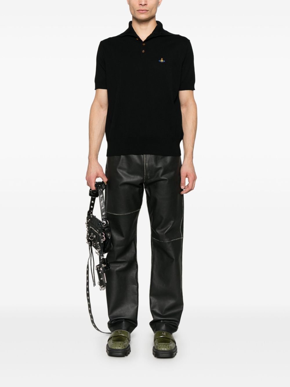 Vivienne Westwood T-shirts and Polos Black Topwear Vivienne Westwood Black