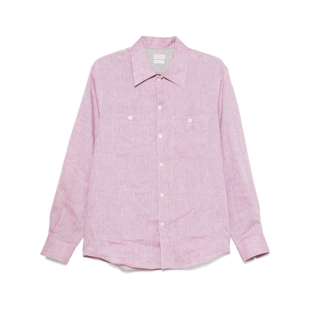 Brunello Cucinelli Shirts Pink MM6840658C155-P25