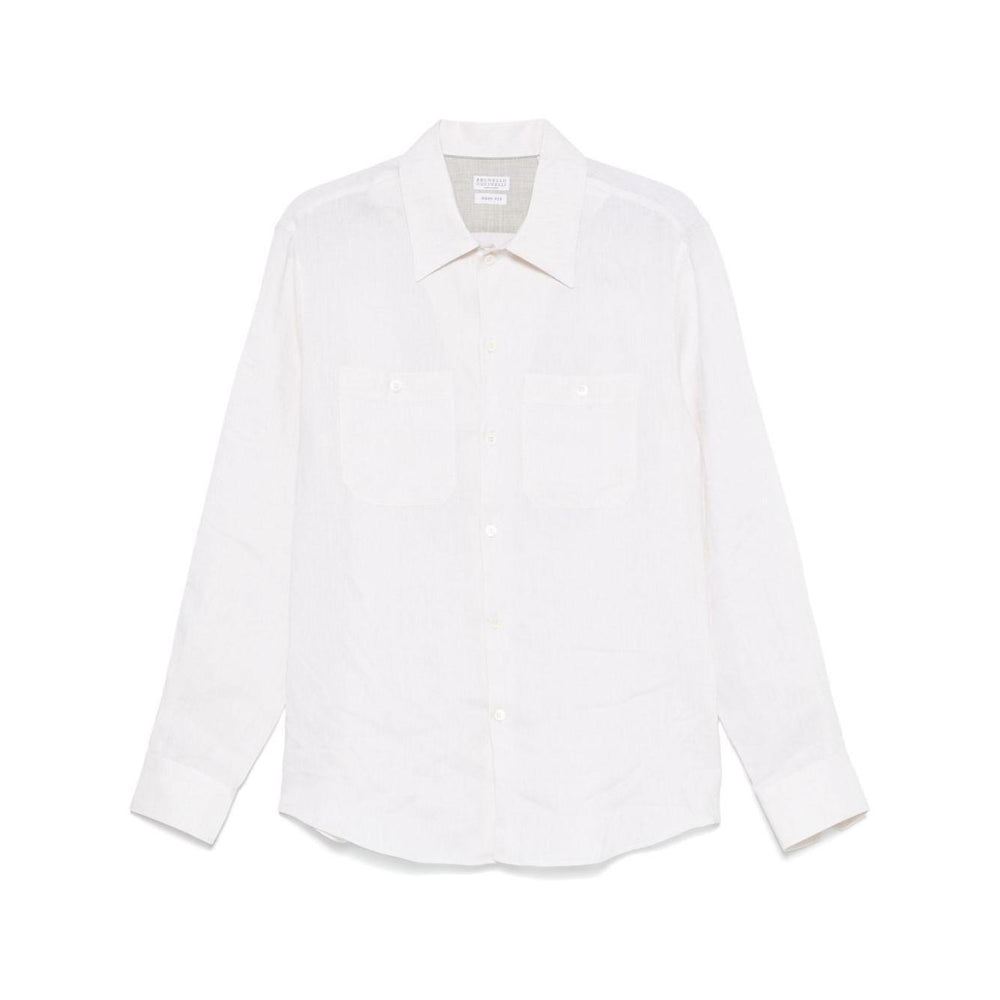 Brunello Cucinelli Shirts Beige MM6840658C112-P25