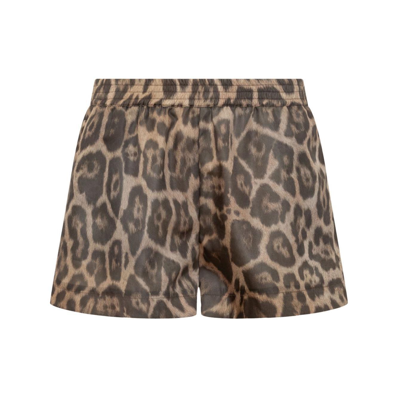 Stella McCartney leopard print shorts 6402433FS3022203-P25