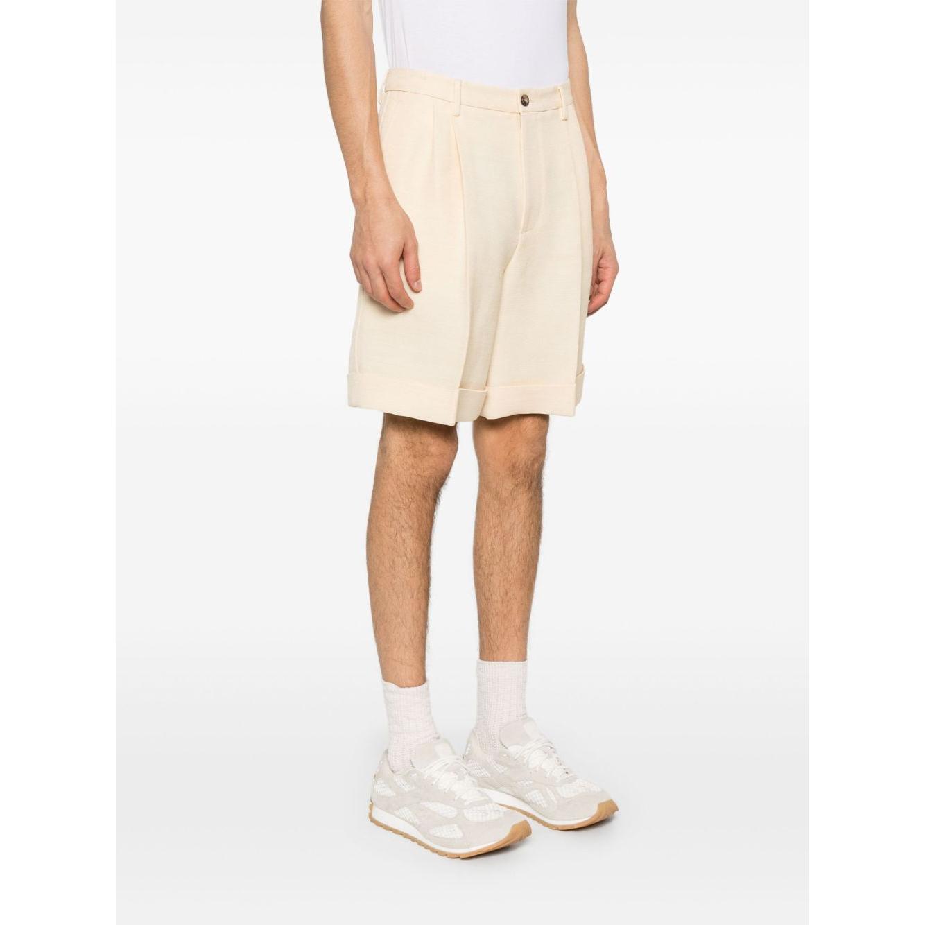Valentino embossed shorts Short trousers Valentino White Smoke