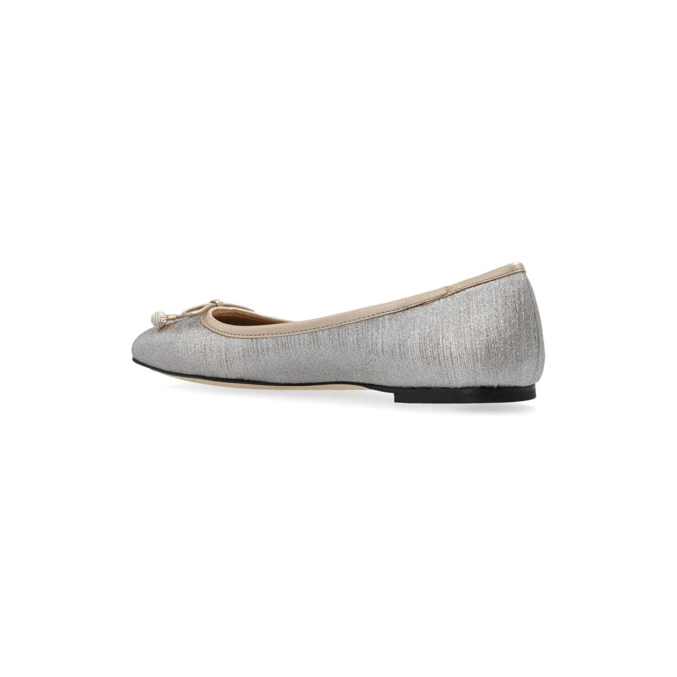Jimmy Choo Elme Flat with Pearl embellishment Flat Shoes Jimmy Choo Dark Gray
