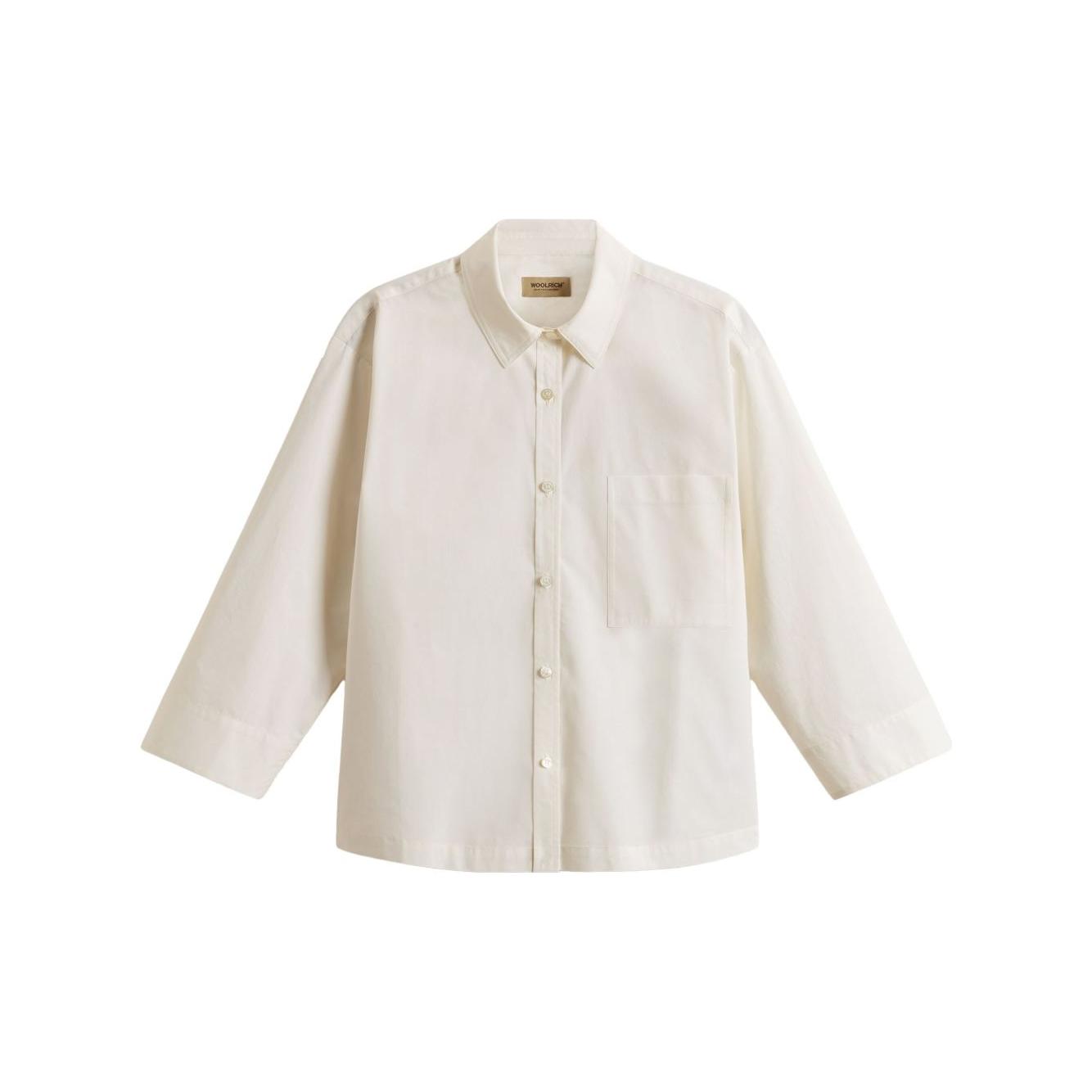 Woolrich Pure cotton poplin shirt