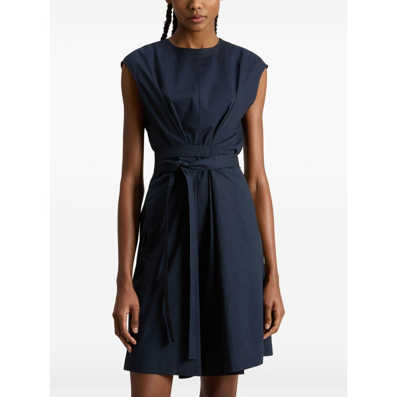 Woolrich belted waist dress