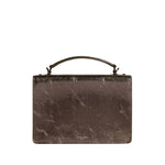 Golden Goose Venezia Bag in anthracite grey laminated leather with black details GWA00467A00069870323-P25