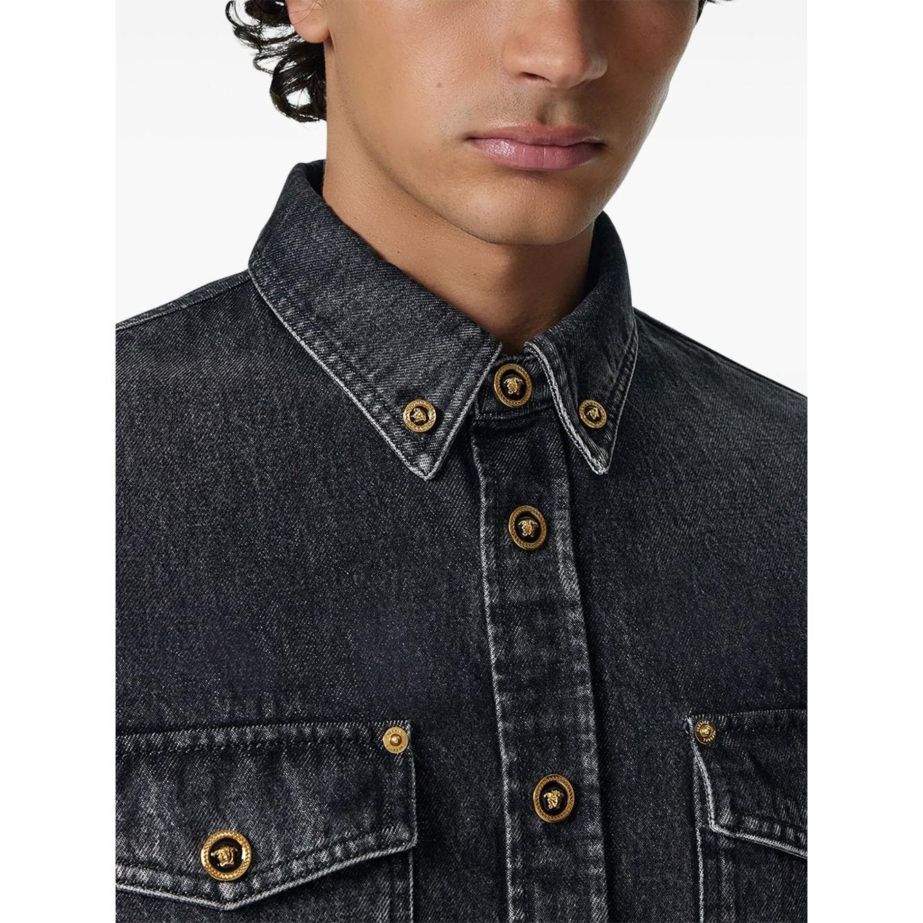Versace denim shirt 10138871A137181D810-P25