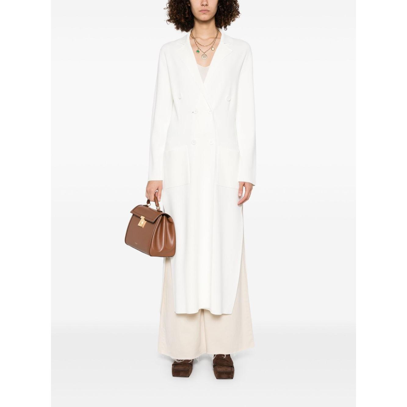 Parosh double-breasted coat Jackets Parosh White Smoke