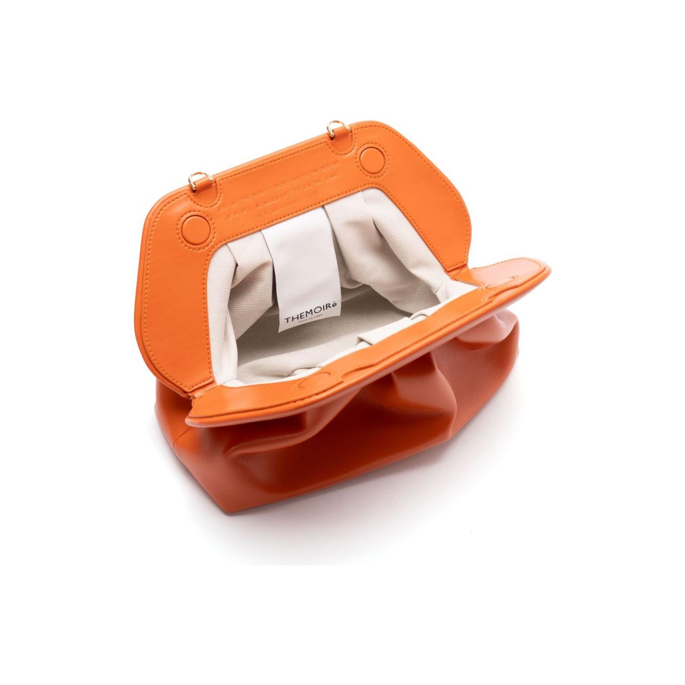 Themoire' Vegan leather clutch bag Clutches Themoire' Coral