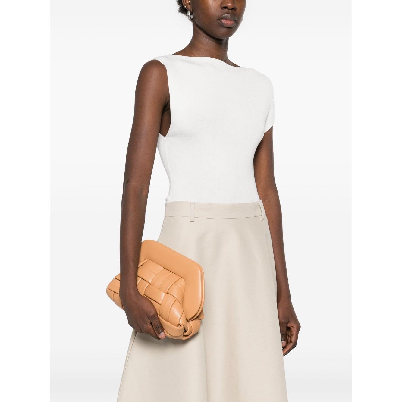 Themoire' Tia clutch bag Clutches Themoire' White Smoke