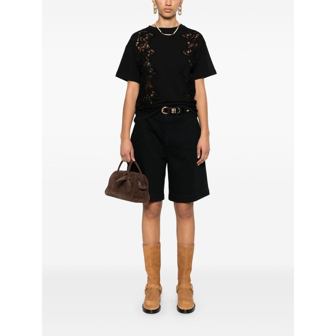 ERMANNO FIRENZE T-shirts and Polos Black D46EL040EE5MF099-P25