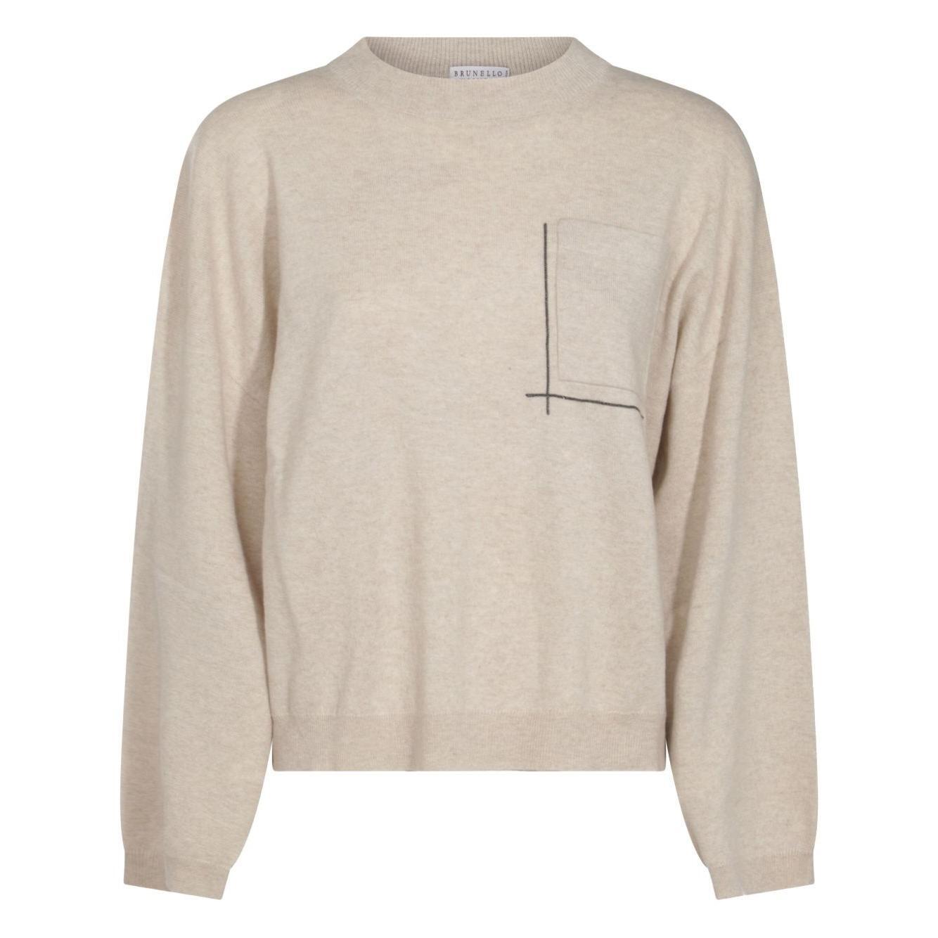Brunello Cucinelli Sweaters Beige M16244700C9731-P25