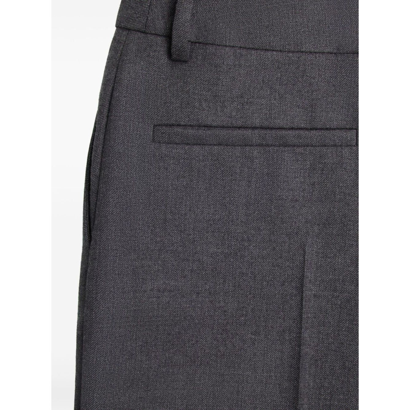 Valentino Trousers Grey Trousers Valentino Dark Slate Gray