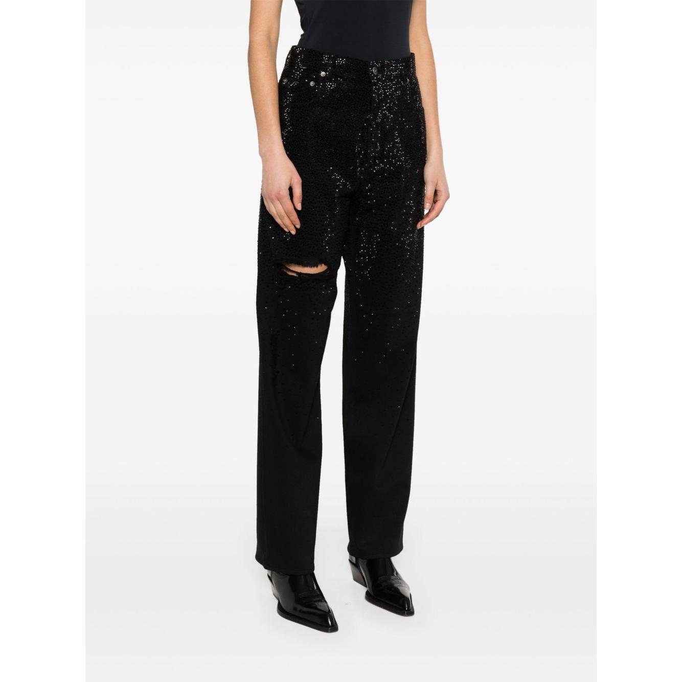 Golden Goose crystal embellished jeans GWP00844P00147590100-P25