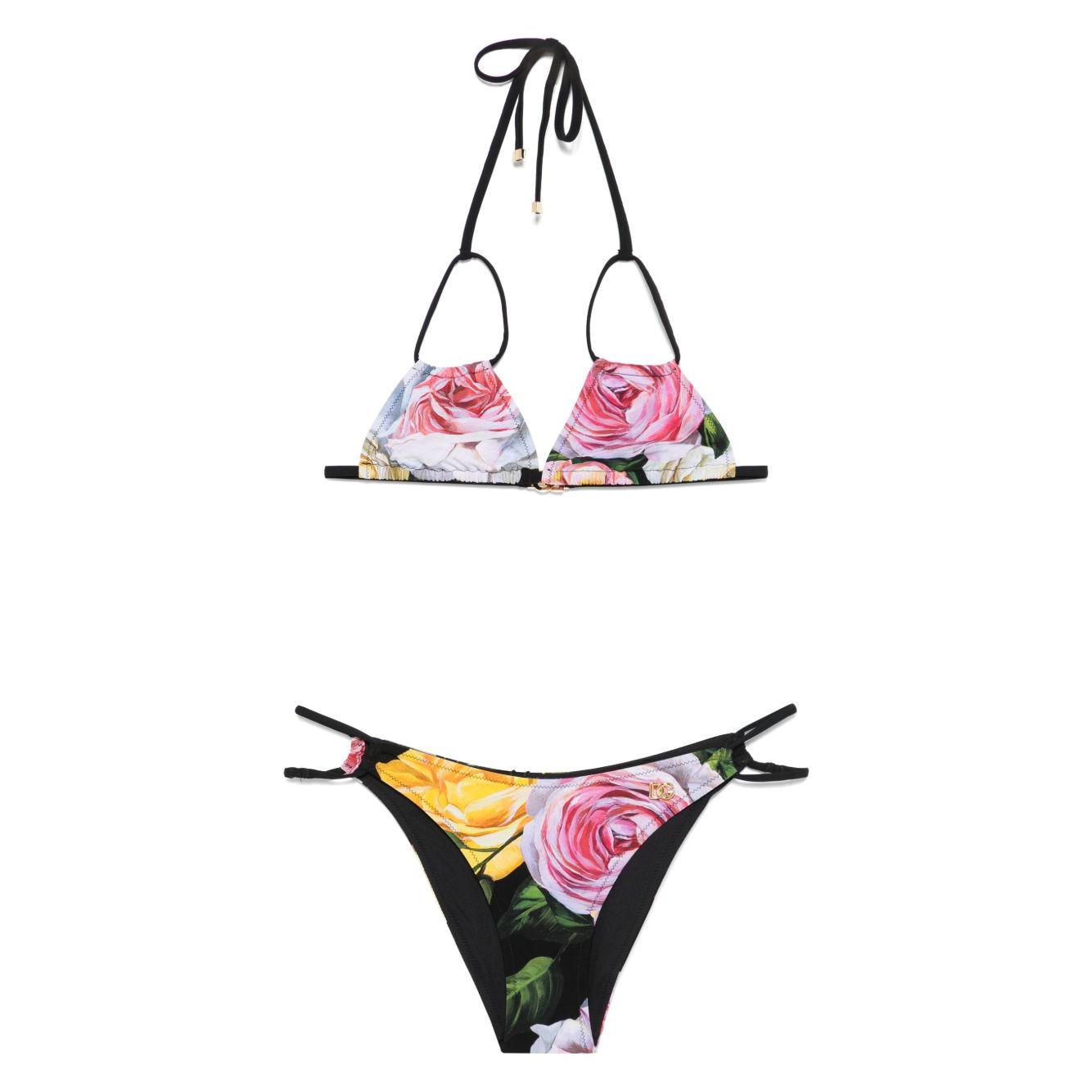 Dolce & Gabbana floral-print bikini