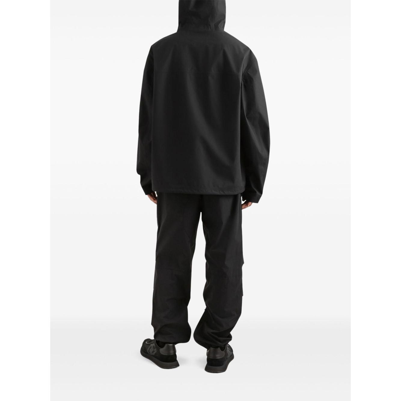 Dolce & Gabbana cotton hooded jacket Jackets Dolce & Gabbana White Smoke