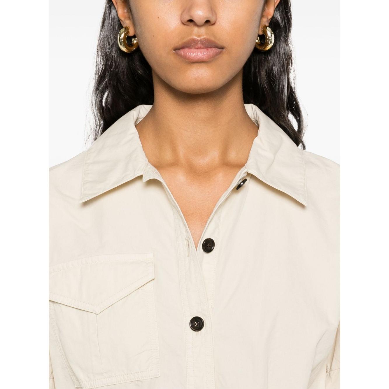 Woolrich belted shirt dress Dresses Woolrich Antique White