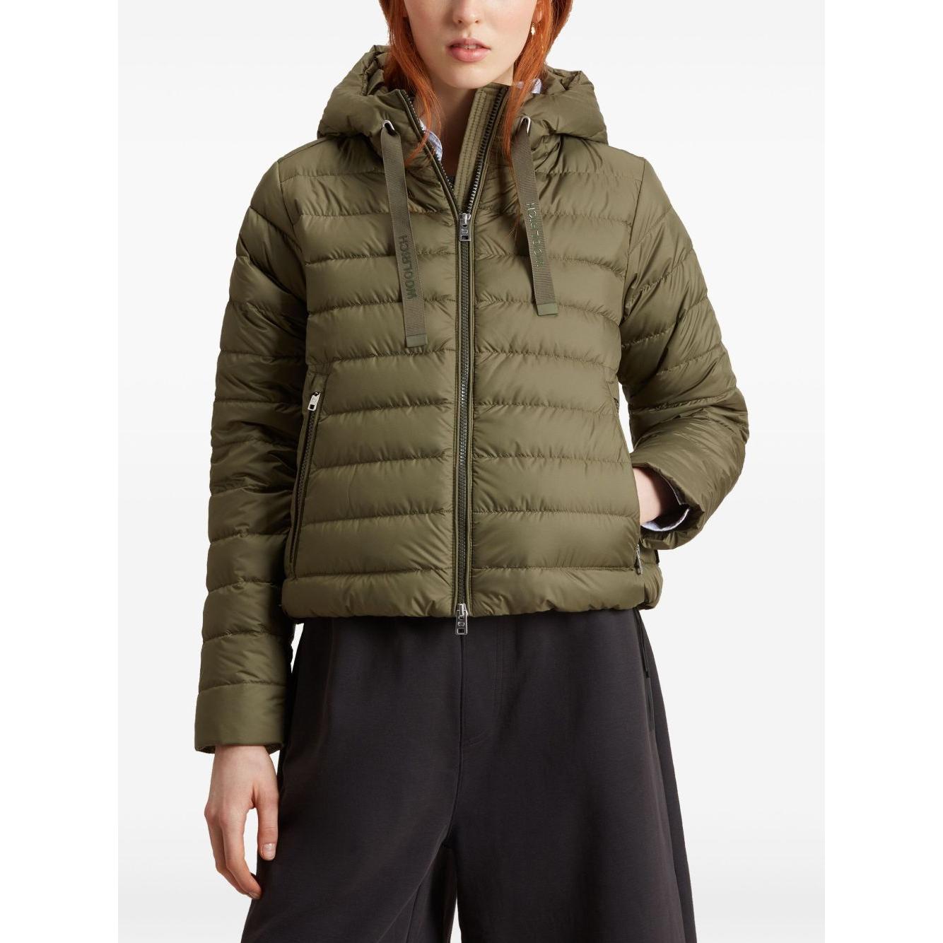 Woolrich Coats Green Jackets Woolrich Dark Olive Green