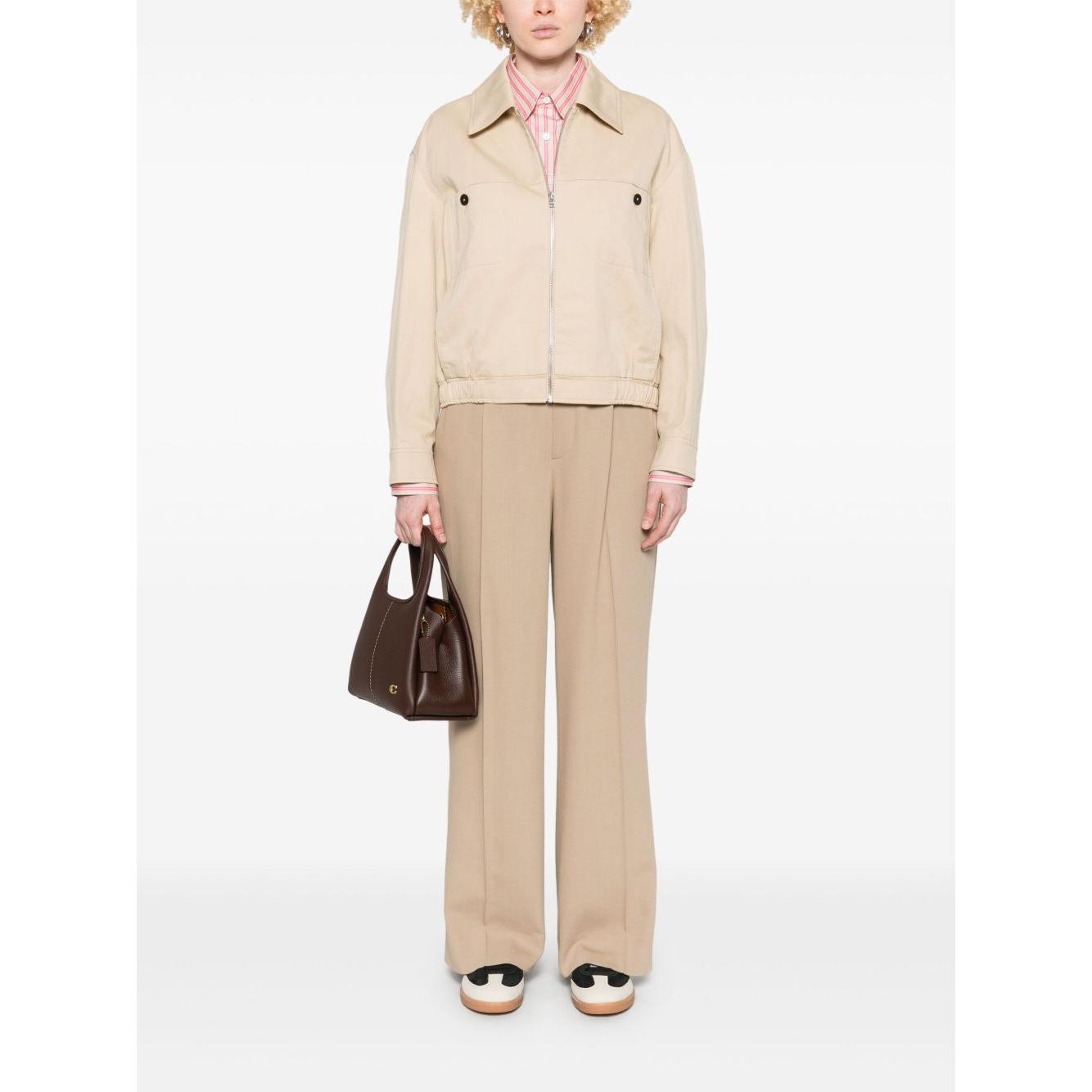 Closed Cotton-linen work jacket Jackets Closed Beige