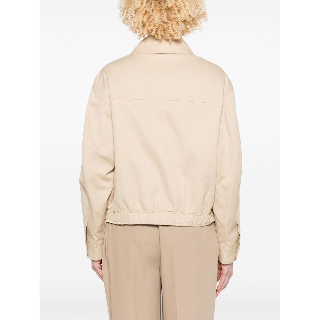Closed Cotton-linen work jacket Jackets Closed Antique White