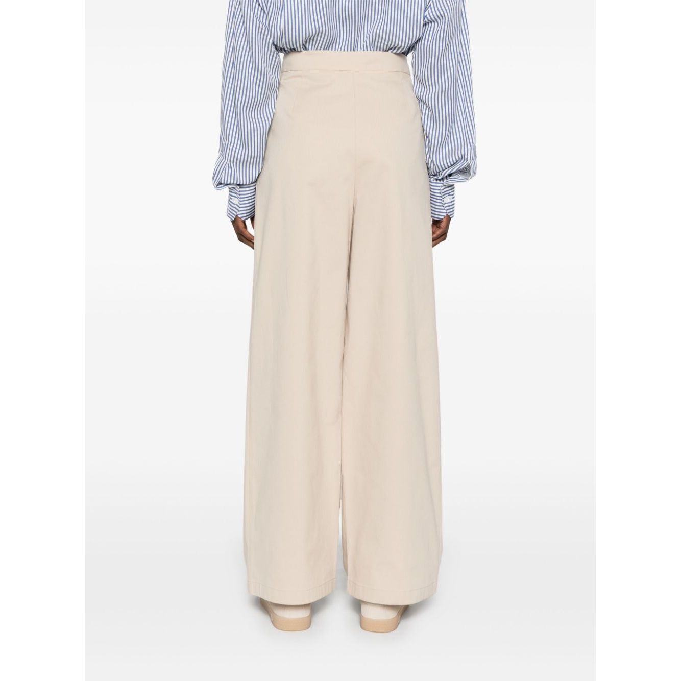Emporio Armani wide leg trousers
