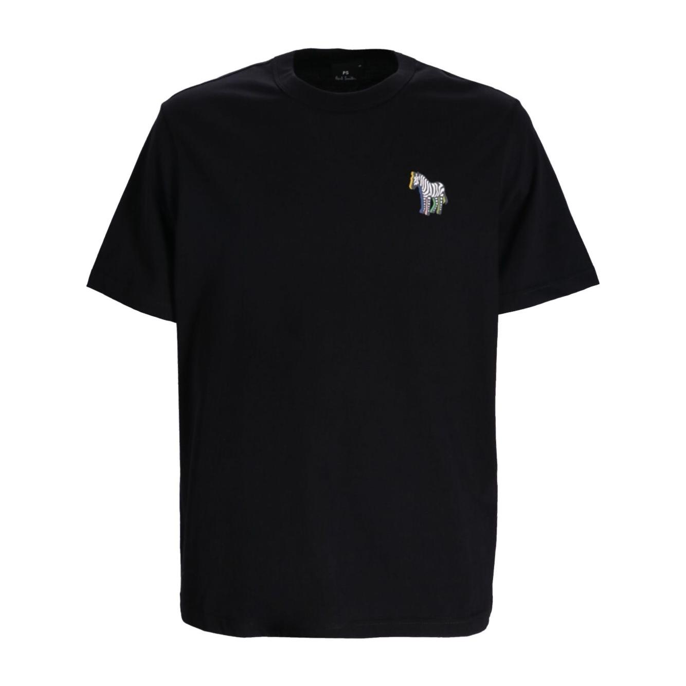 PS By Paul Smith T-shirts and Polos Black Topwear PS By Paul Smith Black