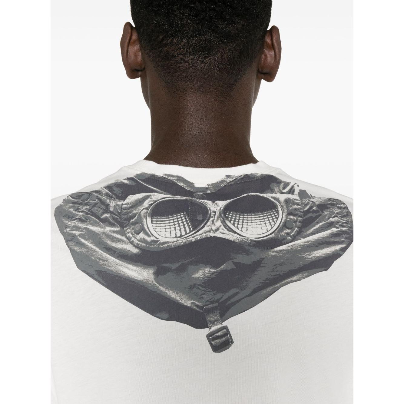 C.P. Company C.P.Company T-shirts and Polos White Topwear C.P. Company Dark Slate Gray