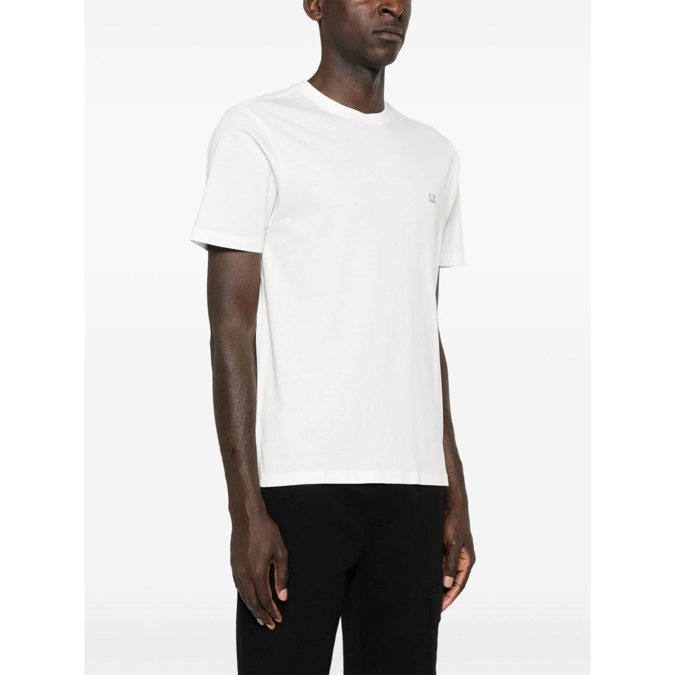 C.P. Company C.P.Company T-shirts and Polos White Topwear C.P. Company Dark Slate Gray
