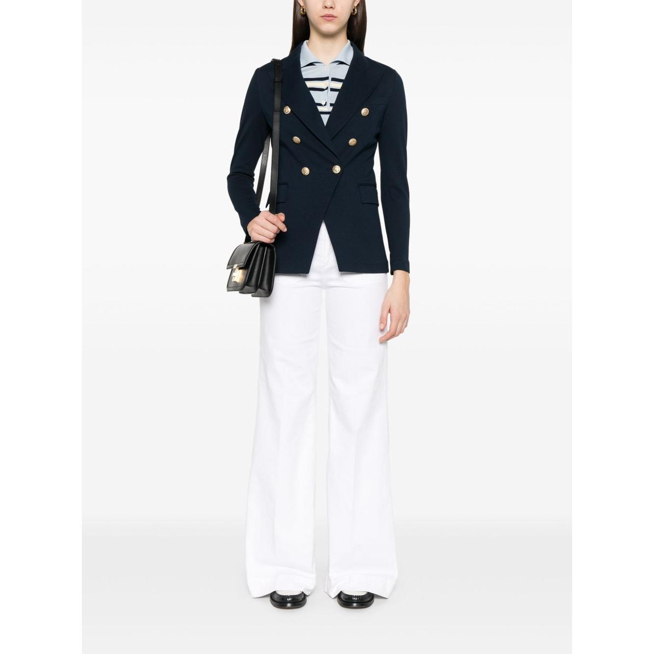 Circolo 1901 Jackets Blue Jackets Circolo 1901 White Smoke
