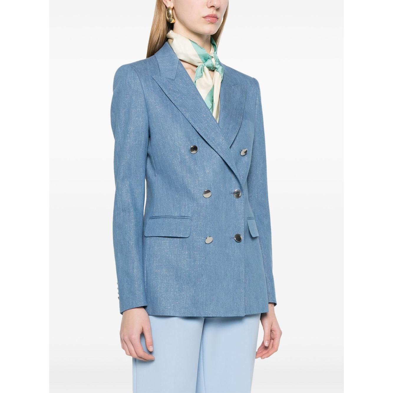 Tagliatore Jackets Clear Blue Jackets Tagliatore White Smoke