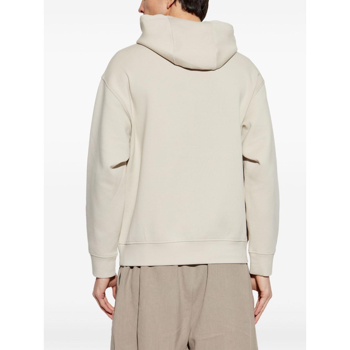 Emporio Armani Sweaters Beige Topwear