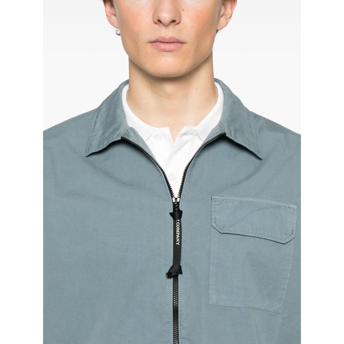 C.P. Company C.P.Company Coats Grey Jackets C.P. Company Light Slate Gray