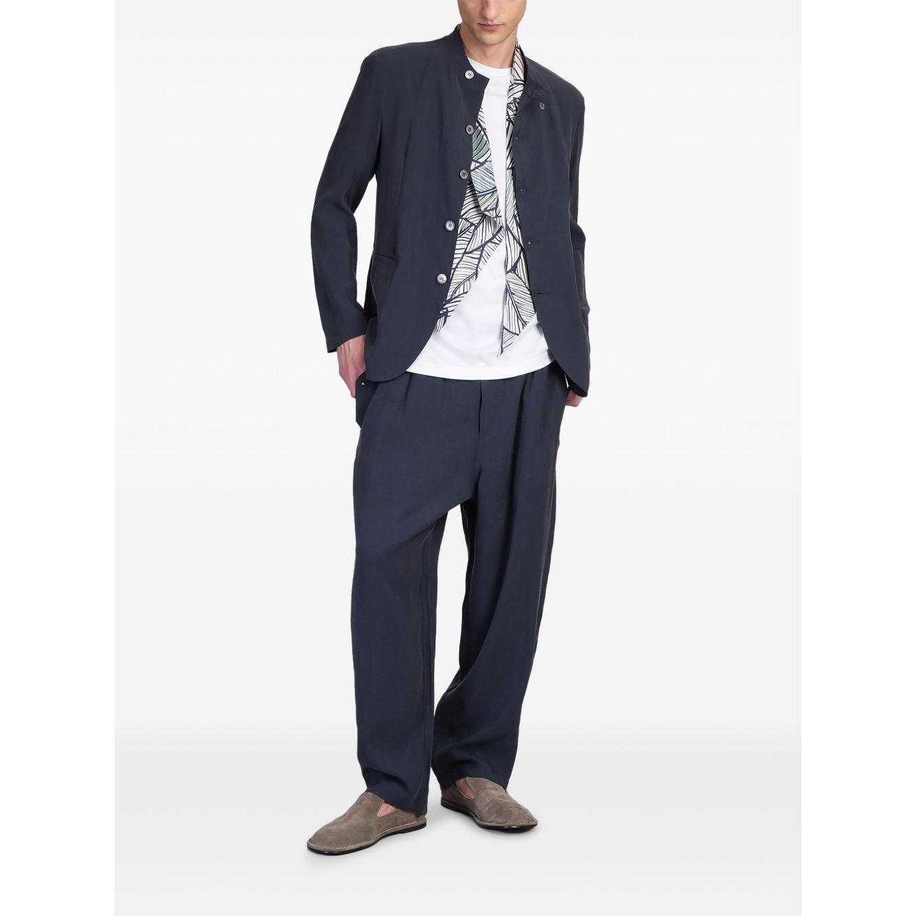 Emporio Armani Jackets Blue Jackets Emporio Armani Dark Slate Gray