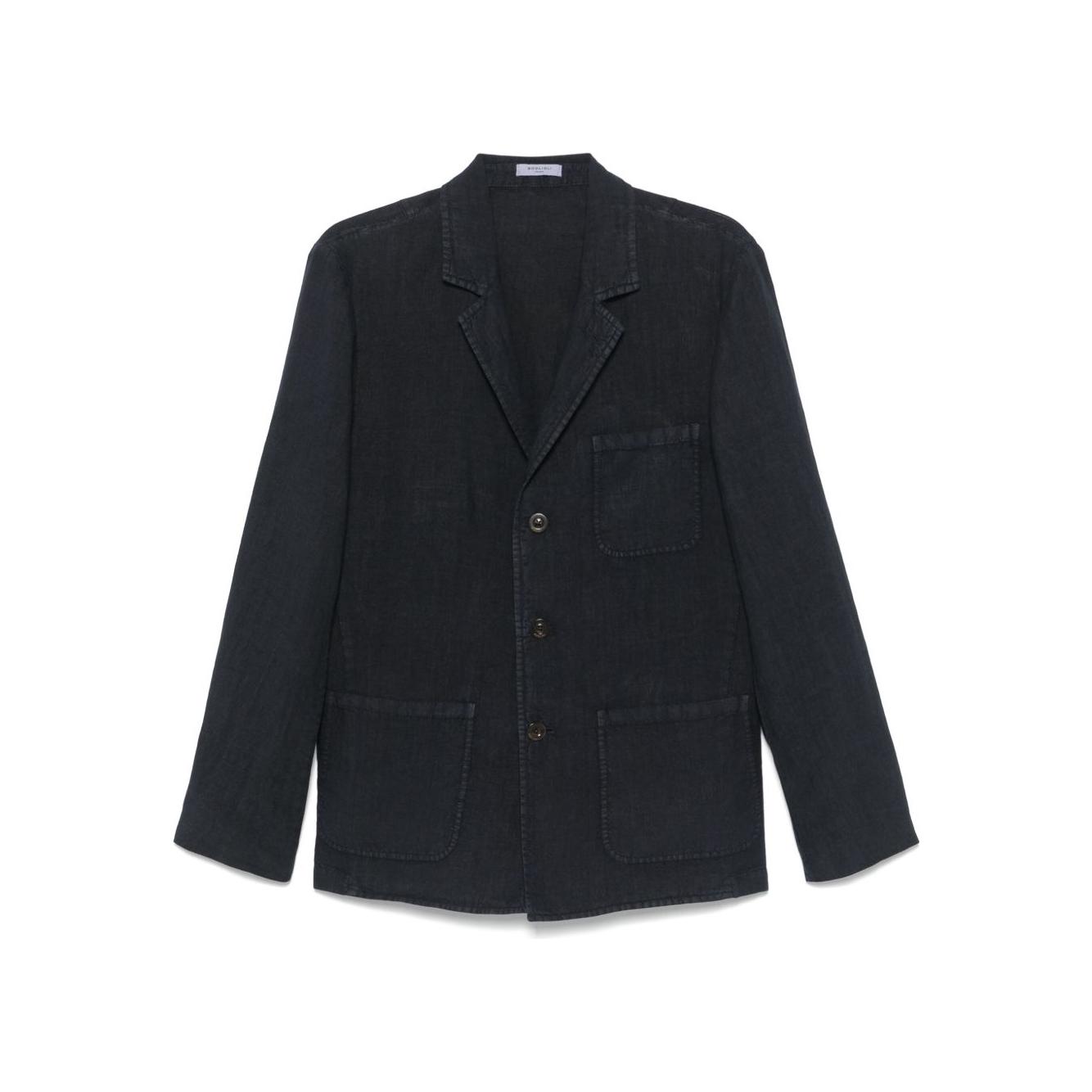Boglioli Jackets Blue Jackets Boglioli Dark Slate Gray