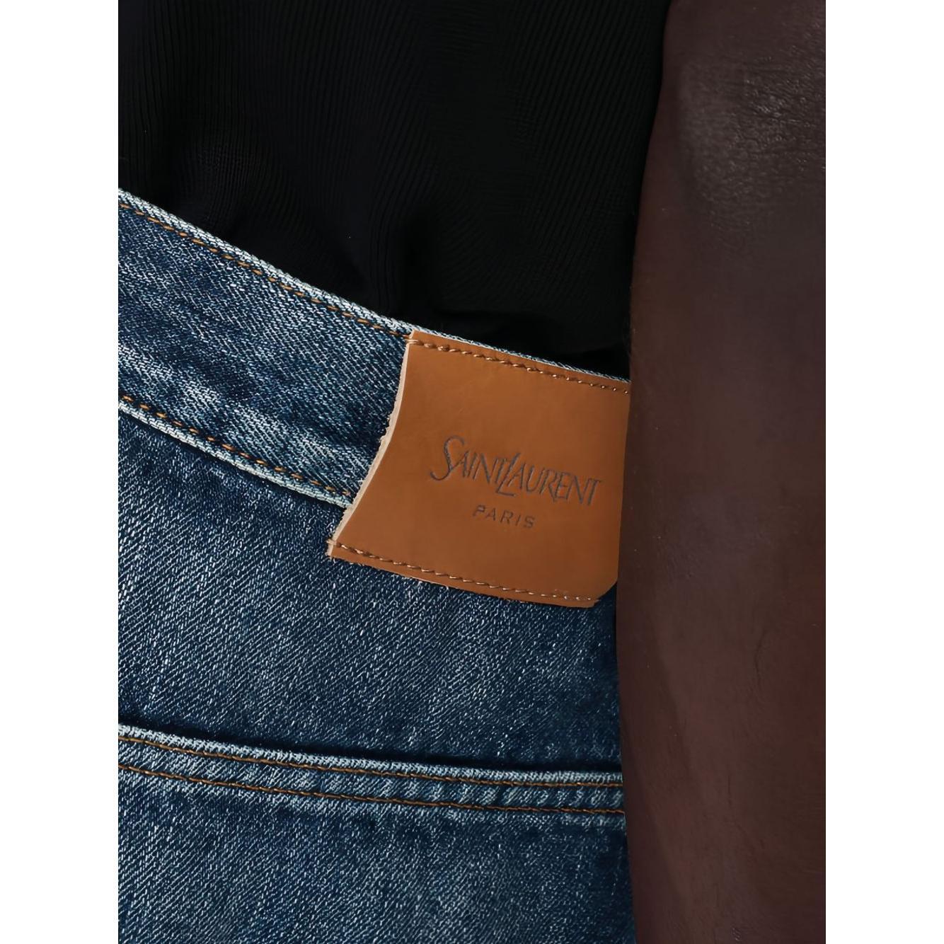 Saint Laurent High Rise Denim Jeans 821989Y11YF4236-P25
