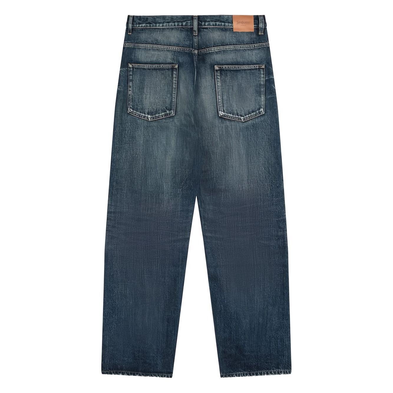 Saint Laurent High Rise Denim Jeans 821989Y11YF4236-P25