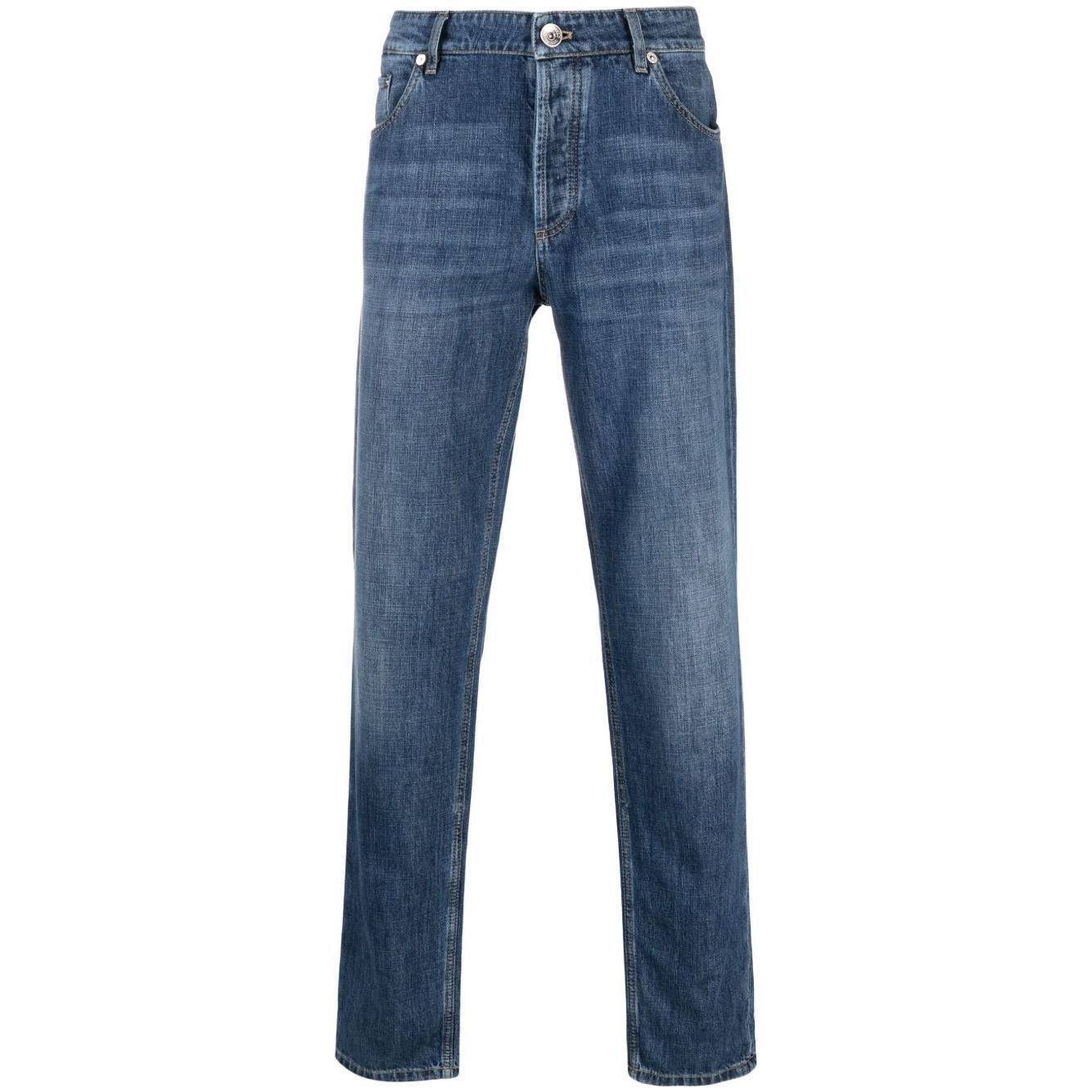 Brunello Cucinelli Jeans Clear Blue M0Z37D3210C1471-AI25