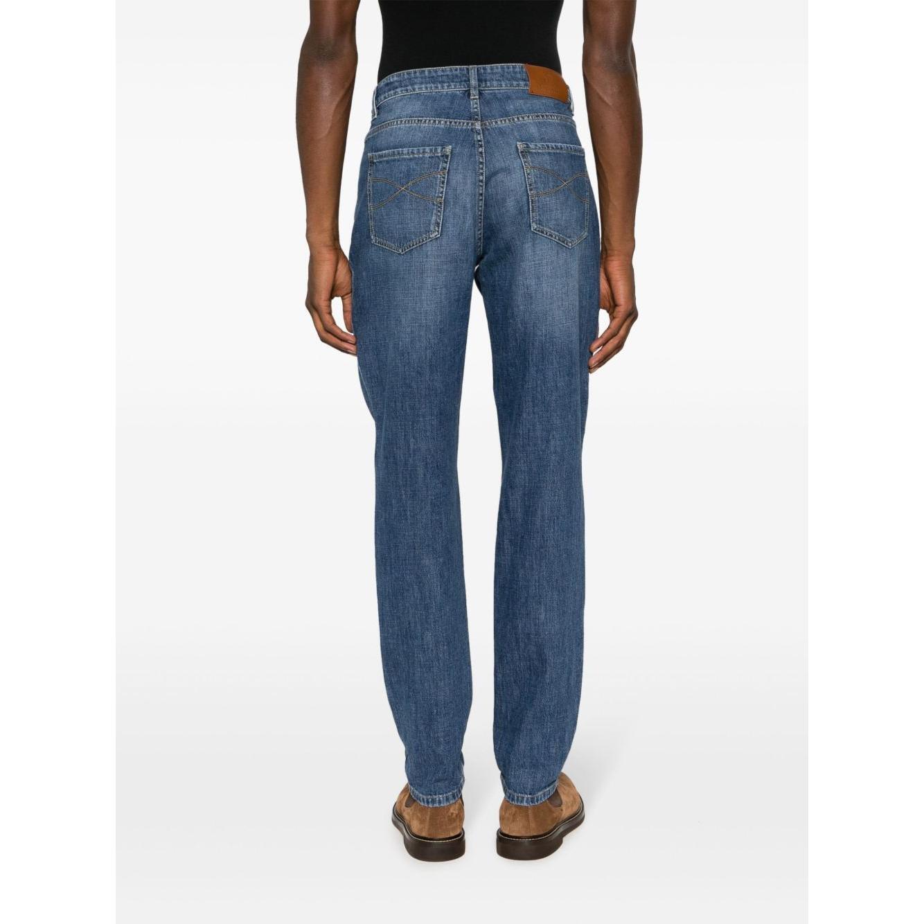 Brunello Cucinelli Jeans Clear Blue M0Z37D3210C1471-AI25
