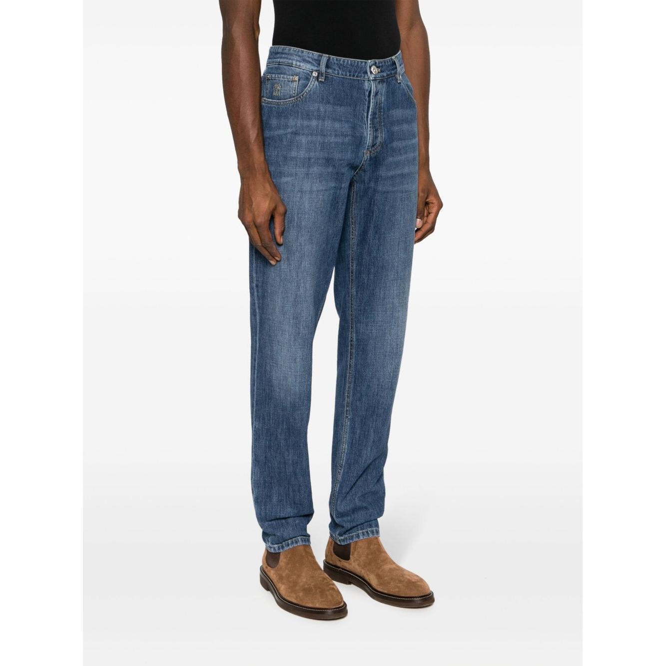 Brunello Cucinelli Jeans Clear Blue M0Z37D3210C1471-AI25