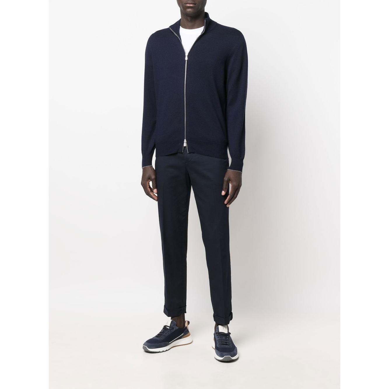 Brunello Cucinelli Sweaters Blue M2200106CW425-AI25