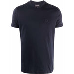 Emporio Armani T-shirts and Polos Blue Topwear