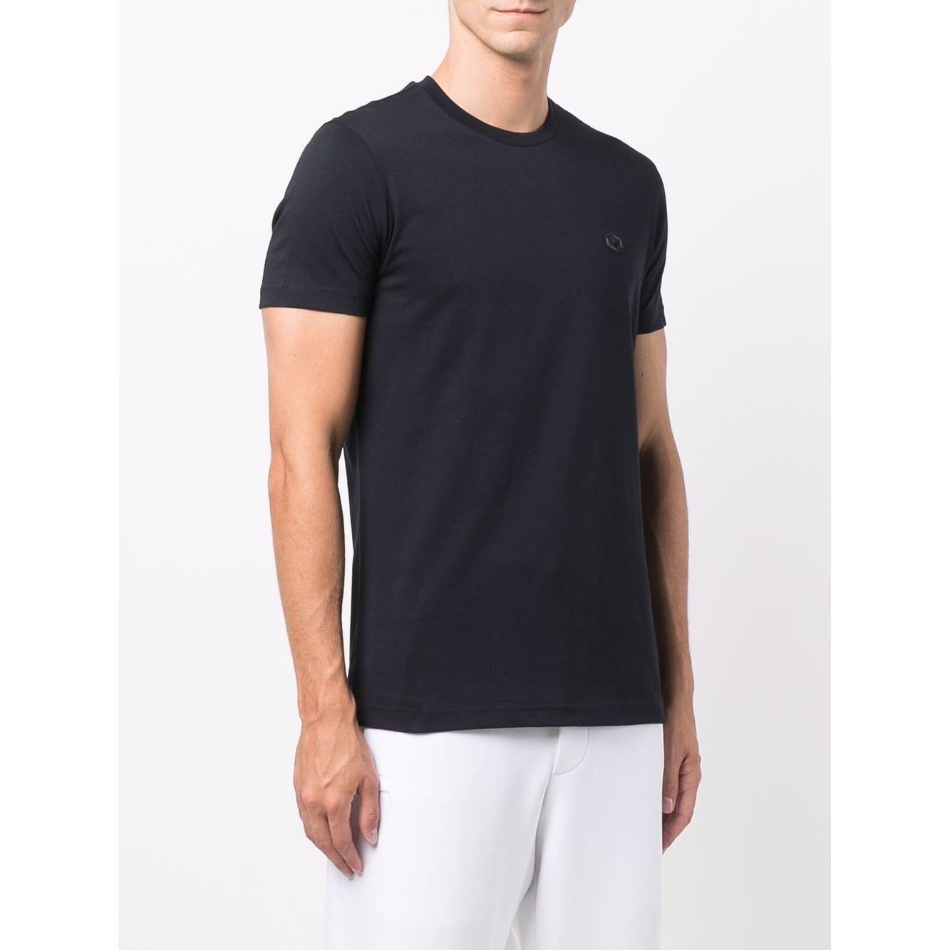Emporio Armani T-shirts and Polos Blue Topwear
