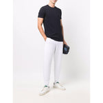 Emporio Armani T-shirts and Polos Blue Topwear