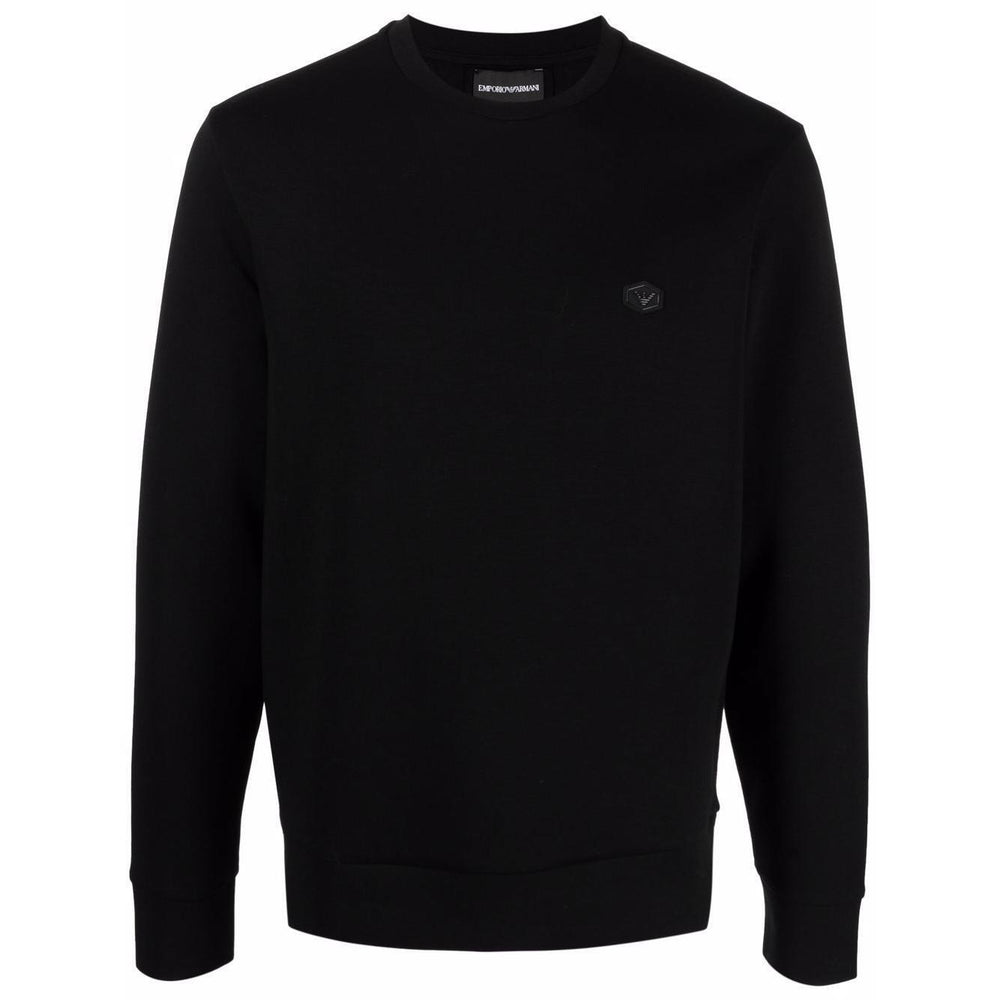 Emporio Armani Sweaters Black Topwear