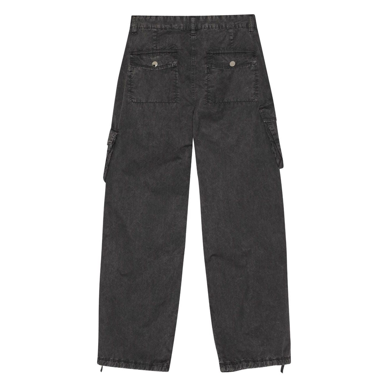 GANNI Trousers Grey W0446252-AI25