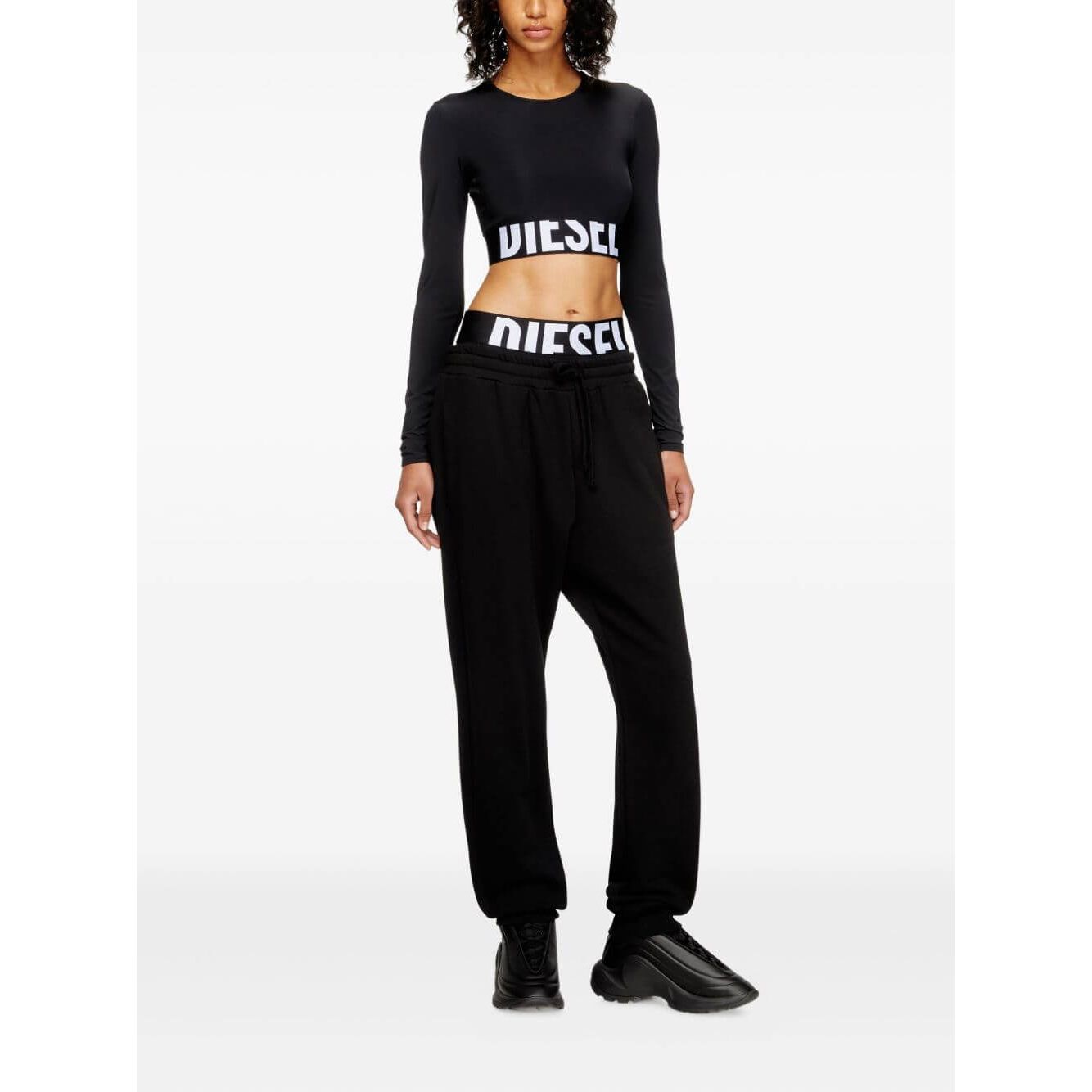 Diesel Sweaters Black Topwear