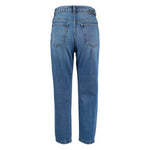 Yes Zee Blue Cotton Women's High-Waisted Jean YE-7779-W26
