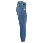 Yes Zee Blue Cotton Women's High-Waisted Jean YE-7779-W26