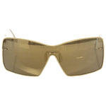 Frankie Morello Gold Metallic Sunglasses for Women FR-22092